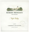 Label for Robert Mondavi Winery